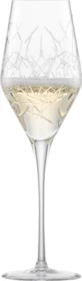 Produktbild von Zwiesel 2 Stück a 2 Stck. CHAMPAGNER BAR PREMIUM No.3 77 MIT MOUSSIERPUNKT ( 122277 + Geschenk  handmade