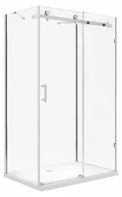 Immagine prodotto di Glaswerk Westfalen- Ida 120x80x195cm U cabina doccia sistema scorrevole+DT