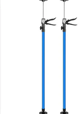 Image de Support télescopique réglable, bleu, 115-290 cm, 30 kg