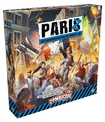 Produktbild von Asmodee, Zombicide 2. Edition – PariZ, Kennerspiel, Deutsch