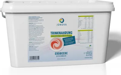 Produktbild von JONOVA Trinknahrung 3000 g Erdbeere