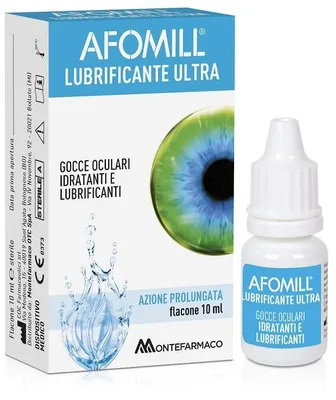 Immagine prodotto di Afomill Lubrificante Ultra Gocce Oculari 10 Ml