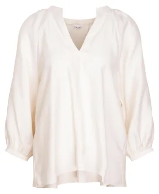 Produktbild von Seidensticker Damen Bluse - Shirtbluse - Oversized Fit - Bügelleicht - Rundhalsa