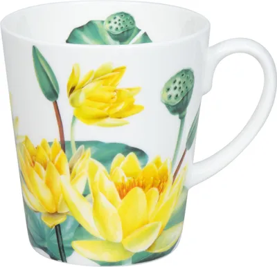 Immagine prodotto di Könitz Becher Wunderbar - Lotus im Geschenkkarton, Tasse, Bone China, Bunt, 600 ml, 11 5 255 2810