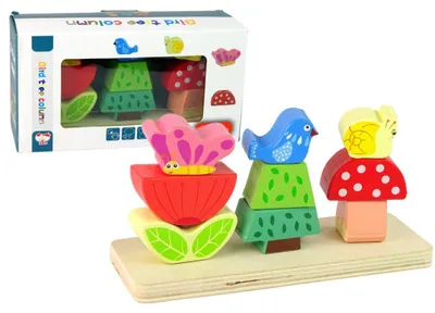 Image de Puzzle en bois Fleur Papillon Oiseau