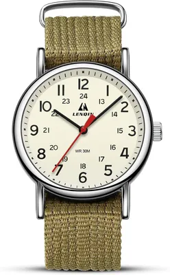 Image de Montres militaires pour hommes Montres à quartz analogiques Montres de l'armée pour hommes Montres-bracelets étanches Montre de sport avec bracelet en nylon