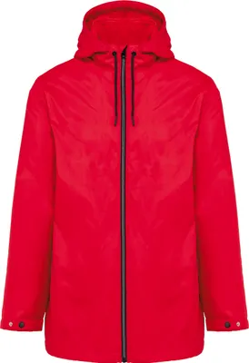 Produktbild von Kariban Damen Polarfleece Jacke Fleecejacke Arbeitsjacke Winter Warm, Größe:XL, Farbe:Rot