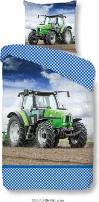 Obrázek produktu pro Dobré ráno Renforcé ložní prádlo 135 X 200 cm + 1 x 80 X 80 cm Silně zelená barva