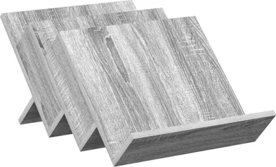 Produktbild von vidaXL Magazinregal Graues Sonoma 53 x 40 x 28,5 cm Holzwerkstoff