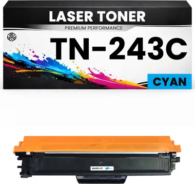 Produktbild von Toner kompatibel für Brother TN-243C HL-L3210CW/L3230CDW/L3270CDW DCP-L3510CDW/L3517CDW/L3550CDW MFC-L3710CW/L3730CDN/3750CDW/L3770CDW in Cyan