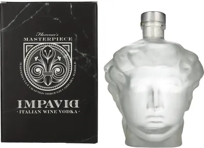 Image de Impavid Italian Wine Vodka 40% Vol. 0,7l en boîte cadeau