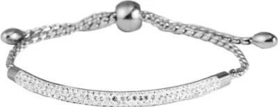 Produktbild von Akzent Kettenarmband aus Edelstahl in silberfarbig