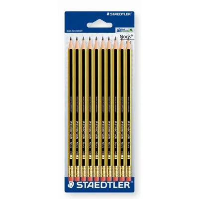 Produktbild von Staedtler Bleistift Noris HB x10 BK 100% PEFC 4007817118177