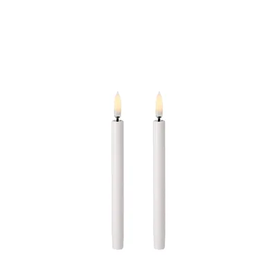 Immagine prodotto di Piffany Copenhagen - Uyuni Lighting LED mini Tannenbaumkerze "Nordic White", 2 stück, H: 12 cm, Ø: 1,3 cm