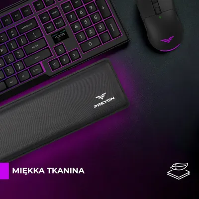 Zdjęcie produktu dla PREYON Podkładka pod nadgarstki, Falcon Soft Full Size