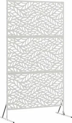 Obrázek produktu pro vidaXL Paraván šedý 100 x 50 x 180 cm ocelový