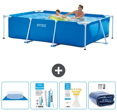 Produktbild von Rechteckiger Frame Pool - 260x160x65 cm - 5-teilig S22345