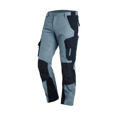 Produktbild von FHB Arbeitshose FLORIAN 1120 grau-schwarz Gr. 46