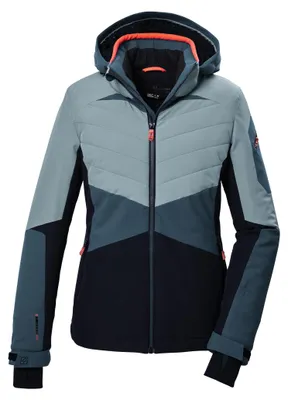 Produktbild von killtec Damen Skijacke/Funktionsjacke mit abzippbarer Kapuze und Schneefang KSW