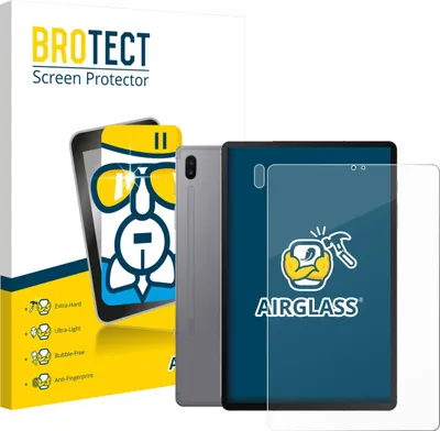 Produktbild von BROTECT Schutzglas für Samsung Galaxy Tab S6 2020 (Display+Kamera) Schutzfolie Panzer Folie Glas Display Schutz klar