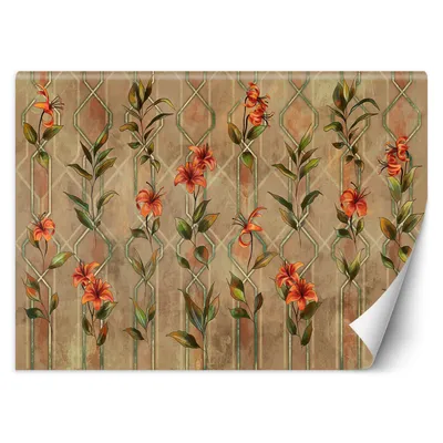 Produktbild von Lilien Blumen Pflanzen FOTOTAPETE 300x210 cm VLIES Tapete Wandtapete Wandbilder Wanddekoration Design Wohnzimmer Schlafzimmer Flur Büro Küche T-6-TF-17993-300x210