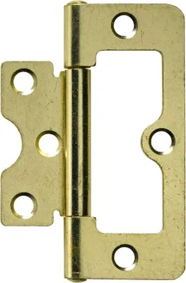 Produktbild von Hettich Lamellentürscharnier 63 x 25 mm, vermessingt, 2 Stück