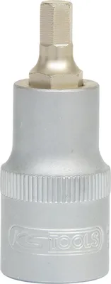 Produktbild von KS Tools  1/2" Bit-Stecknuss Innensechskant, kurz, 13 mm, 911.5302