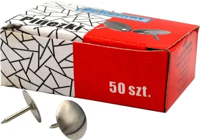 Obrázok produktu pre strieborné kovové špendlíky 50ks - 10 balení