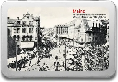 Produktbild von Mainz 48 sensationelle historische Postkarten: Unser Mainz vor 100 Jahren