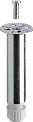 Produktbild von Hettich Sockelverstellfuß 150 mm 3 - 4 kg , verchromt