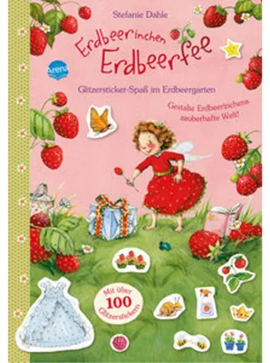 Obrázek produktu pro Erdbeerinchen Erdbeerfee. Glitzersticker-Spaß im Erdbeergarten