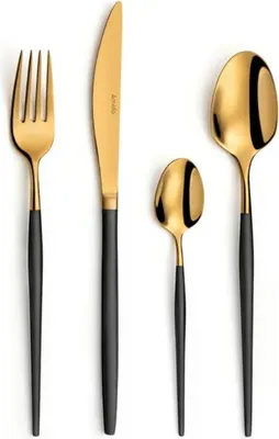 Produktbild von Besteckset 24-teilig gold/schwarz Amefa 1114DUAF11C40