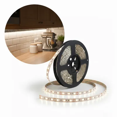 Produktbild von MasterLED LED Strip Neutralweiß 4500K 12V 5 m SMD 2835 600 LED IP20 dimmbar