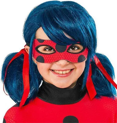 Produktbild von Miraculous Ladybug - Kostüm Perücke für Fasching