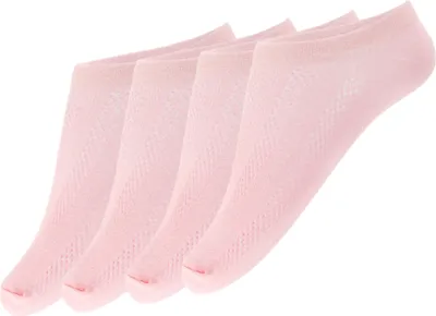 Produktbild von Giulia 4 Paar rutschfeste Sneaker Socken für Damen Sneaker-söckchen Ballerina Zehlinge Füßlinge Footies Pearl 39-40