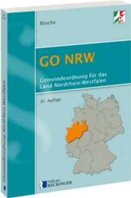 Produktbild von Gemeindeordnung für das Land Nordrhein-Westfalen (GO NRW)