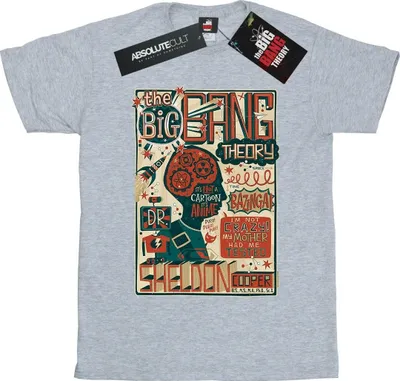 Produktbild von Big Bang Theory - T-Shirt für Damen BI11449 (3XL) (Grau)