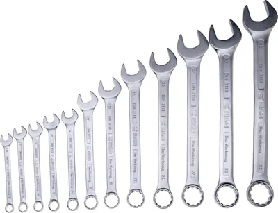 Produktbild von WGB Ringmaulschlüssel-Satz DIN3113A 10-32 mm 12-teilig