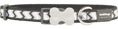 Obrázek produktu pro Red Dingo reflexní obojek Ziggy, černý, malý, 20–32 cm