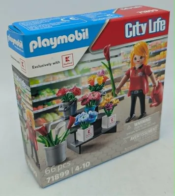 Produktbild von PLAYMOBIL Kaufland Blumenstand 71899