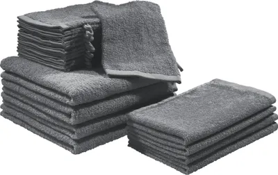 Produktbild von REDBEST Frottier-Set Oceanside" 20-tlg. anthrazit OneSize"
