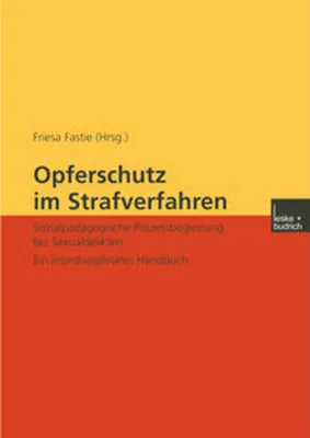 Produktbild von Opferschutz im Strafverfahren