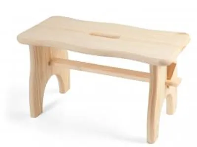 Immagine prodotto di H&H Sgabello Legno Chiaro