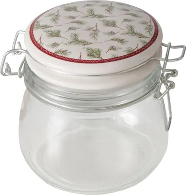 Obrázek produktu pro Dóza s porcelánovým víkem CHARLENE, 450 ml