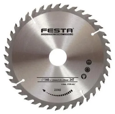 Obrázok produktu pre Pilový kotúč TCT 150mm/20/2,8/24z - balenie po 1 ks