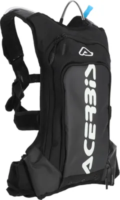 Zdjęcie produktu dla Czarno-biały plecak ACERBIS X-Storm o pojemności 14,5 litra z bukłakiem na wodę