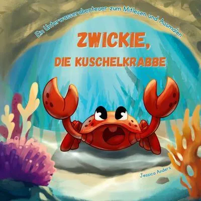 Obrázok produktu pre Zwickie Kinderbuch zum Mitlesen, Ausmalen und Einkleben ab 4 Jahren