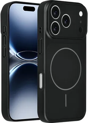 Produktbild von TUNIQ iPhone 17 Pro Rückseitenhülle – Magsafe-Hülle mit Rundumschutz – Schwarz