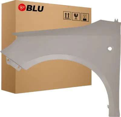 Image de BLU Aile Compatible avec Skoda Fabia II (5J) | Roomster 9202 Gauche Silber Capuccinobeige | 2007-2015 | Avant | Peint| Prêt à Monter | Acier