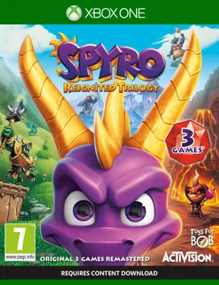 Produktbild von Activision Blizzard Spyro Reignited Trilogy, Xbox One, Xbox One, E10+ (Jeder über 10 Jahre)